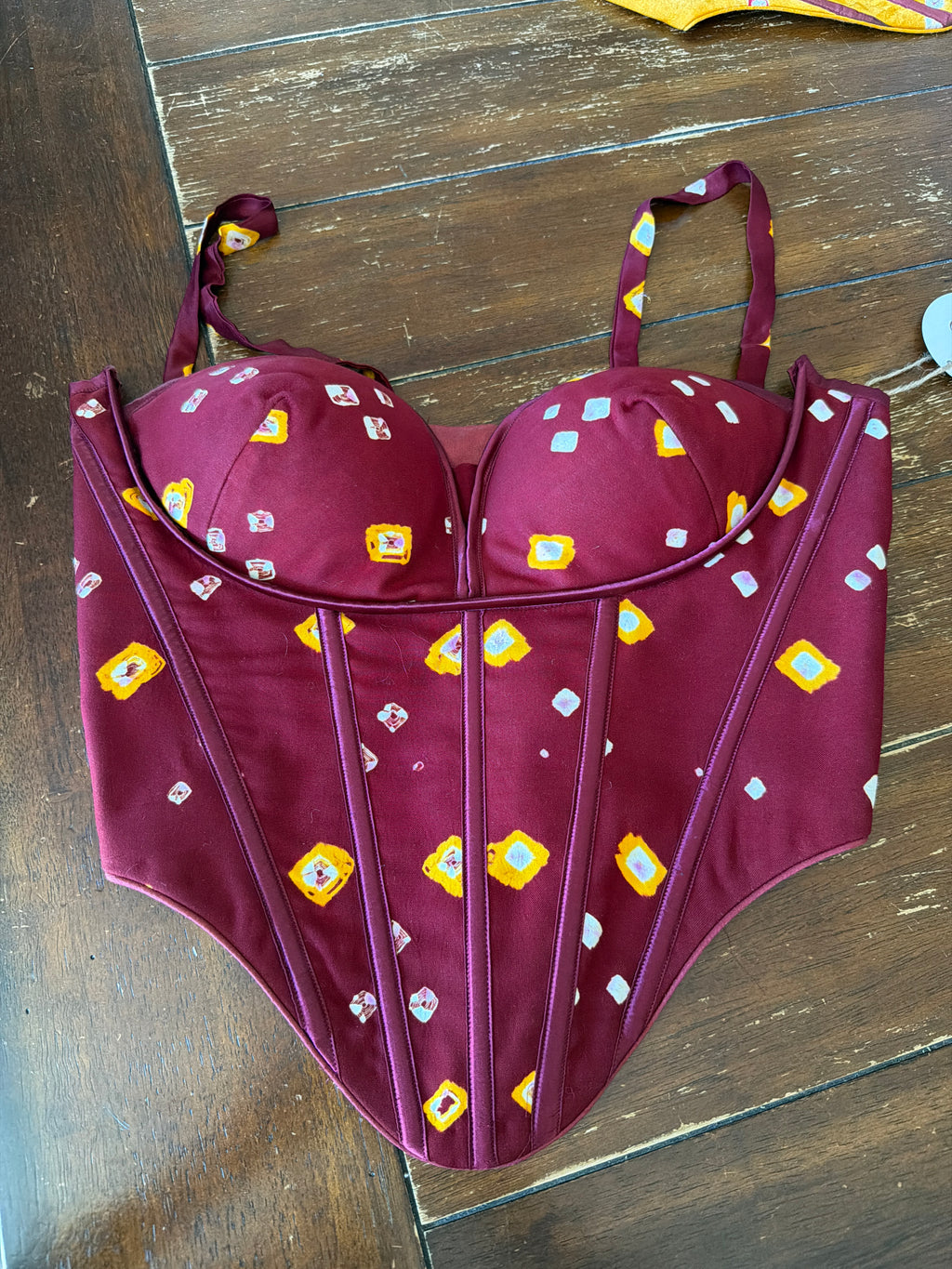 Bandhej Corsets (tie and dye)