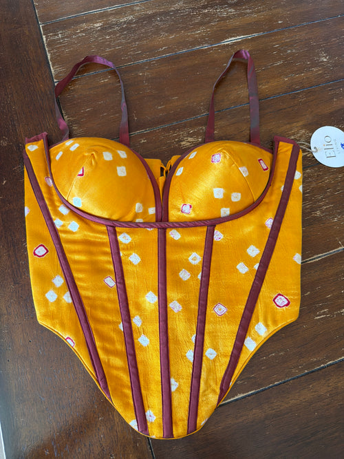 Bandhej Corsets (tie and dye)