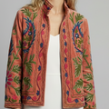 Champa hand-embroidered velvet jacket